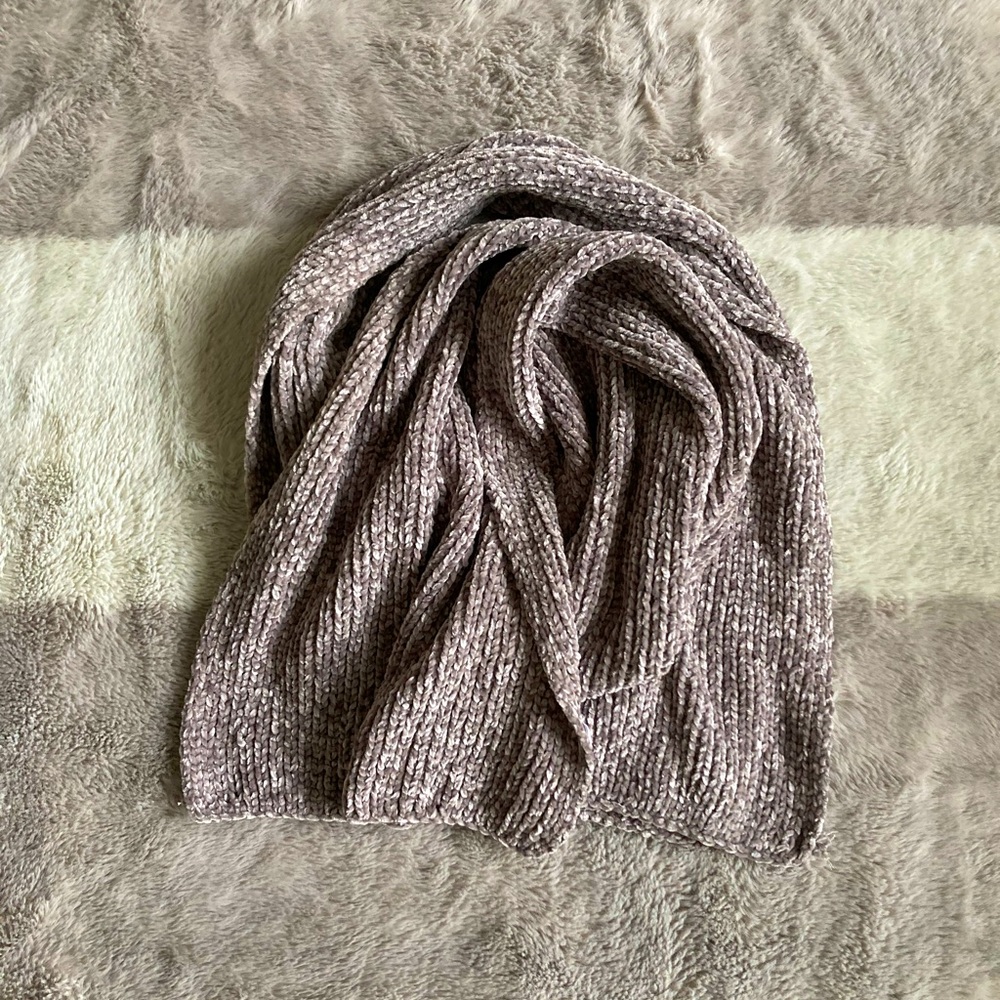 COPY - GAP Grey Chenille Scarf